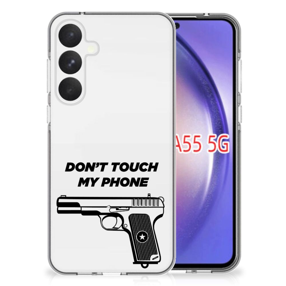 Samsung Galaxy A55 Silicone-hoesje Pistol DTMP
