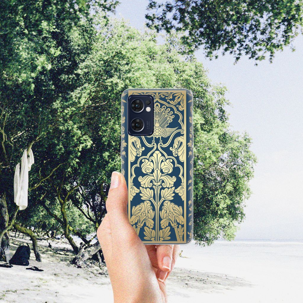 OPPO Reno 7 5G | Find X5 Lite TPU Case Beige Flowers B2C Telecom