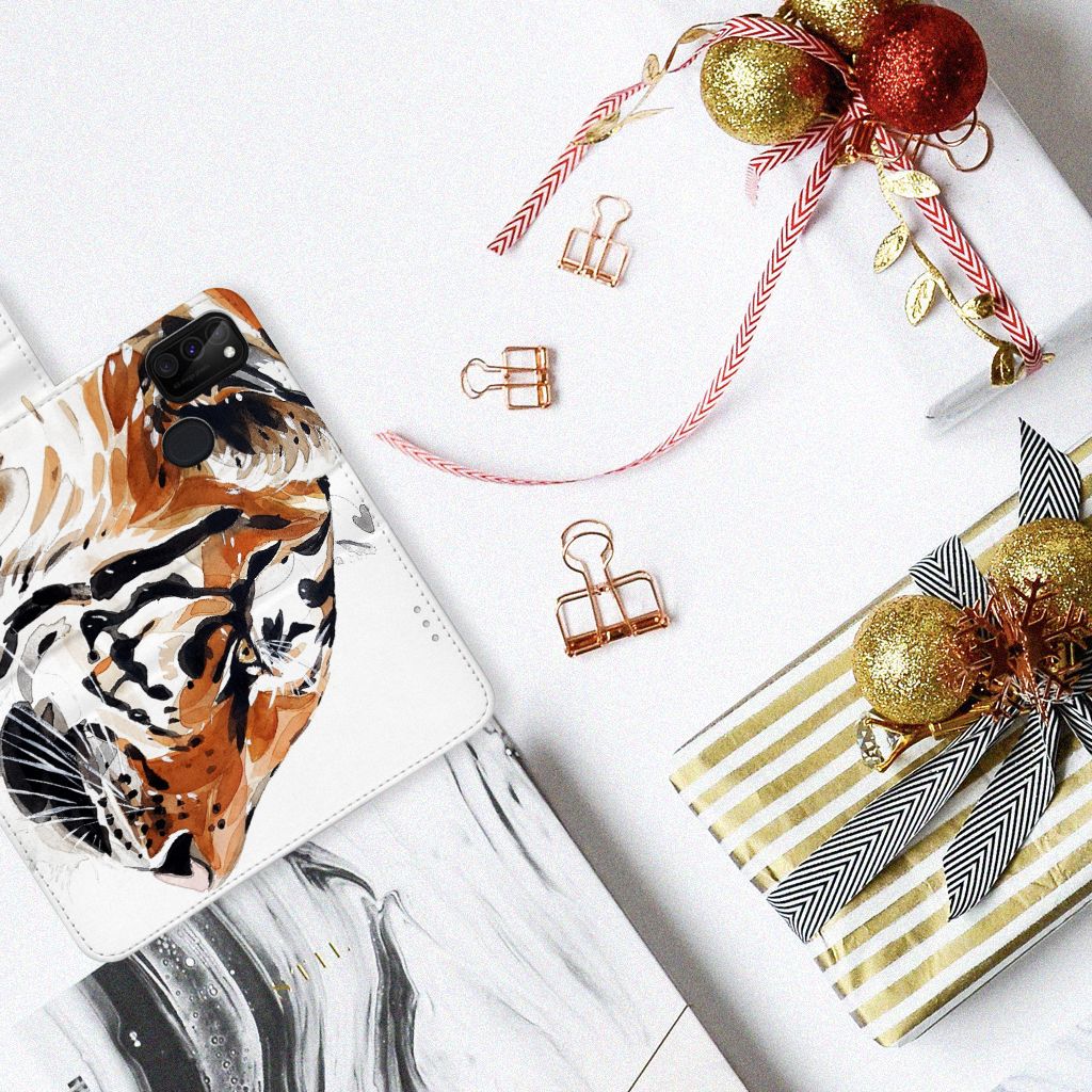 Hoesje Samsung Galaxy M21 | M30s Watercolor Tiger