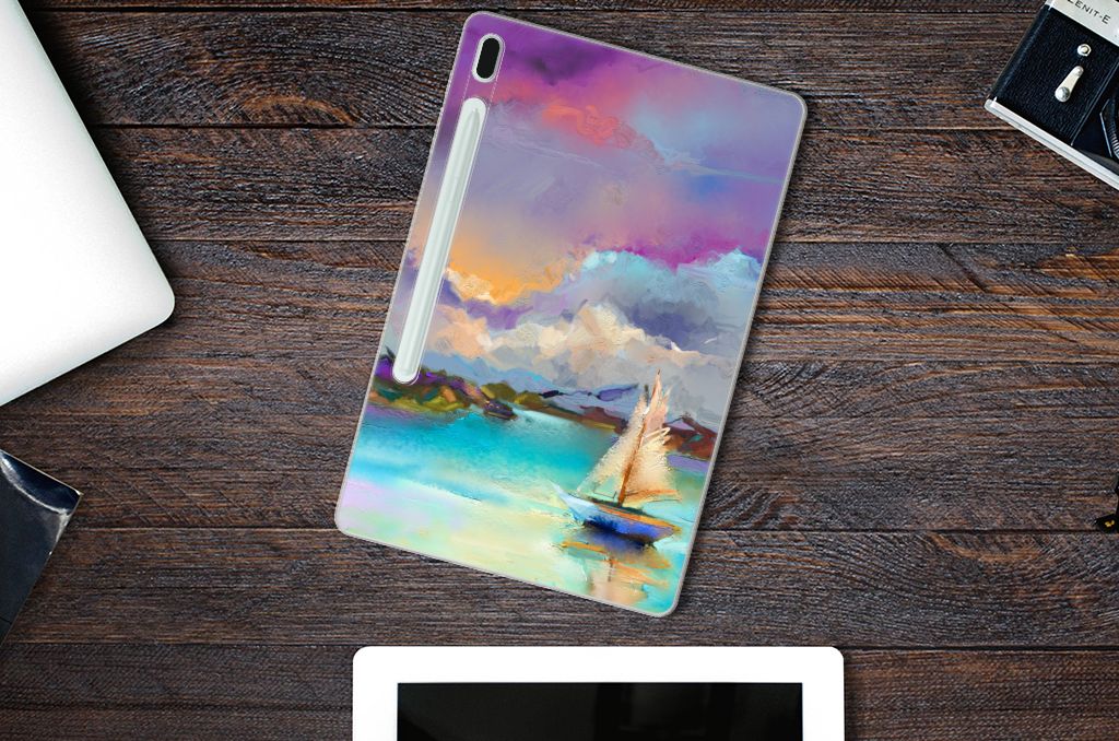 Tablethoes Samsung Galaxy Tab S7FE Boat