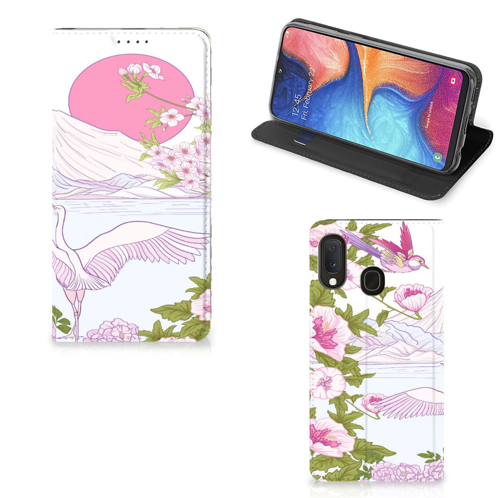 Samsung Galaxy A20e Hoesje maken Bird Standing