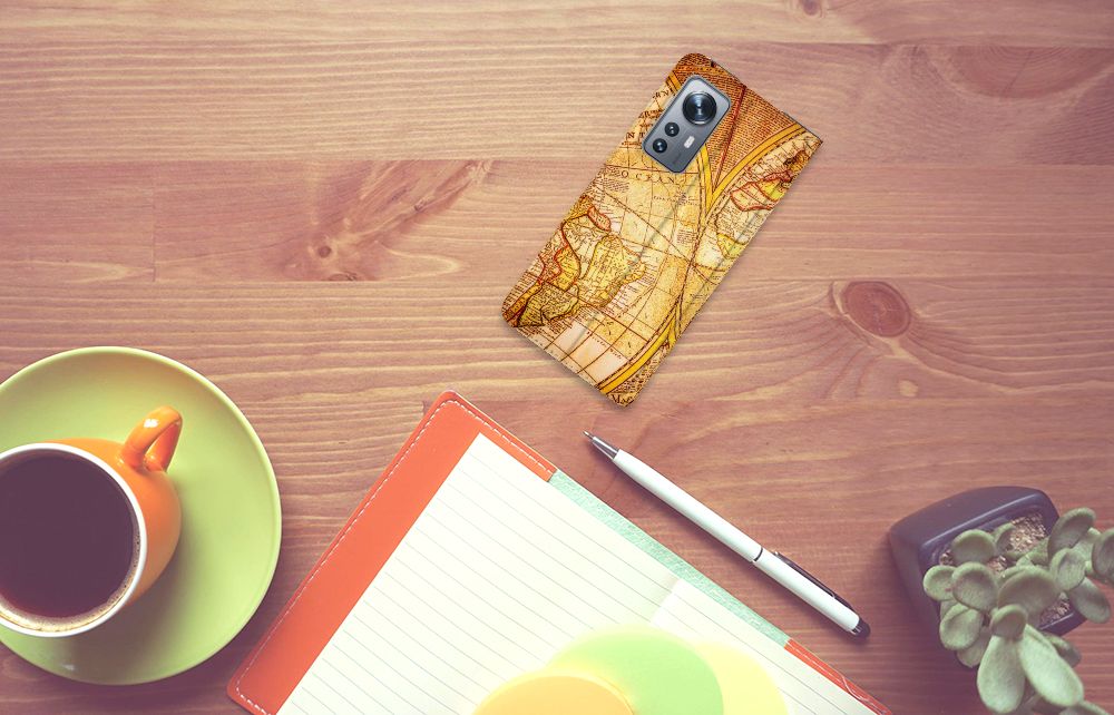 Xiaomi 12 | 12X Book Cover Kompas - B2C Telecom