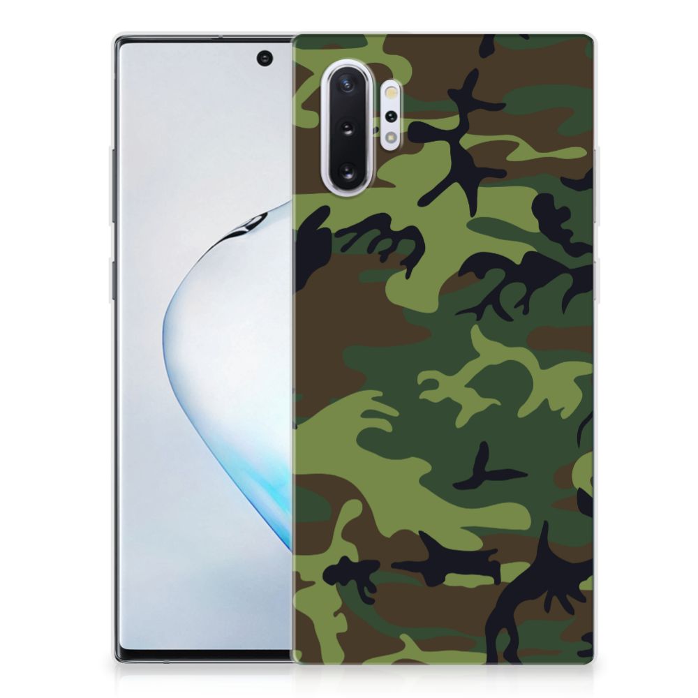 Samsung Galaxy Note 10 Plus TPU bumper Army Dark