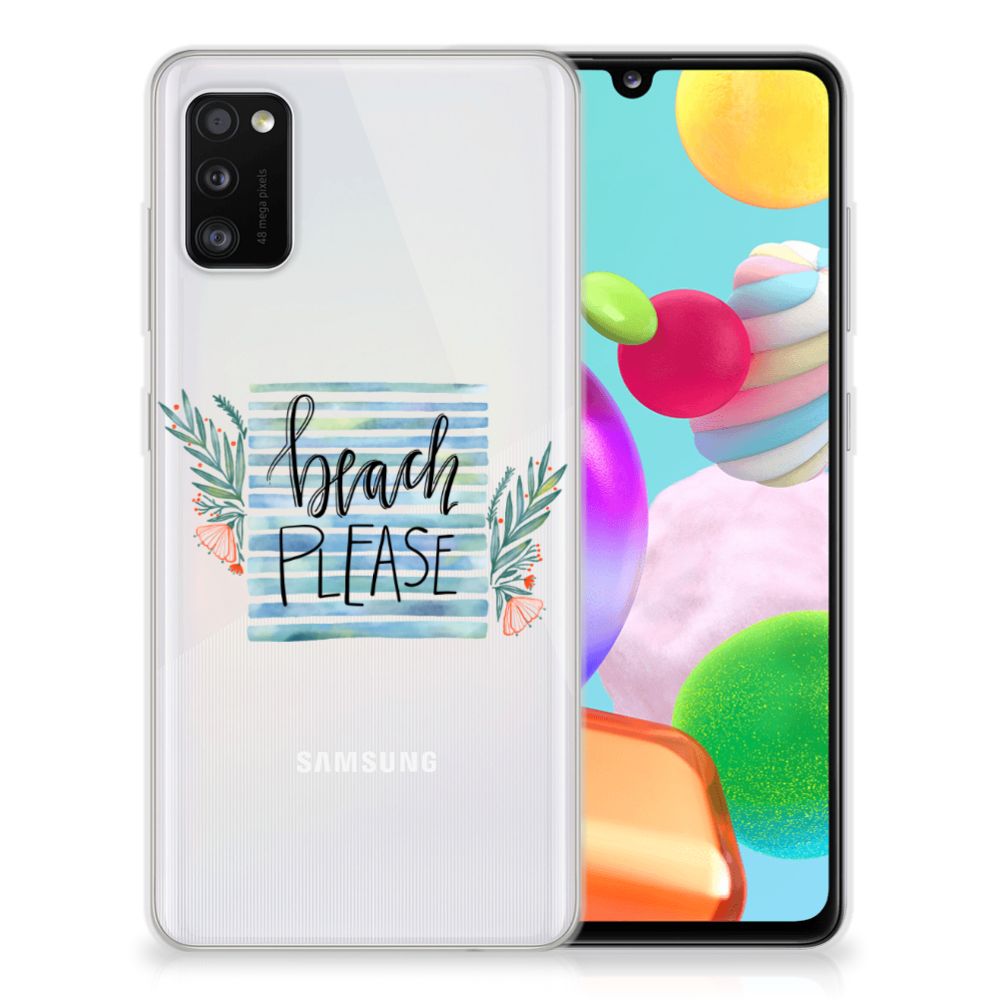 Samsung Galaxy A41 Telefoonhoesje met Naam Boho Beach B2C Telecom