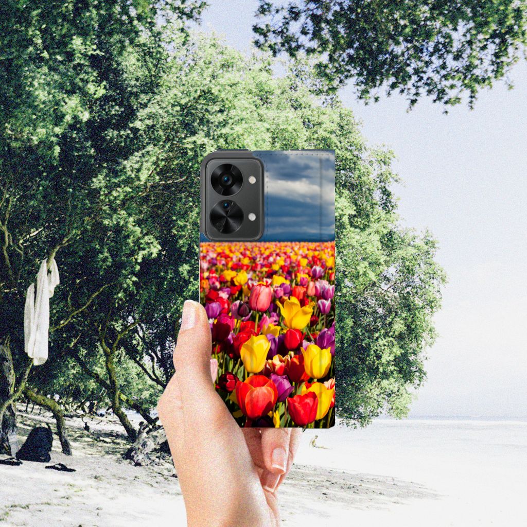 OnePlus Nord 2T Smart Cover Tulpen - B2C Telecom