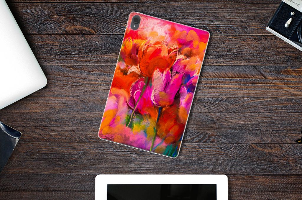 Tablethoes Lenovo Tab P11 | P11 Plus Tulips - B2C Telecom