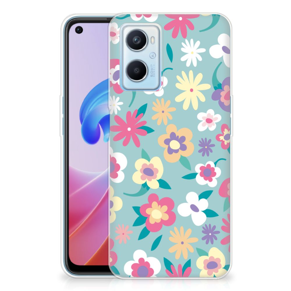OPPO A96 | OPPO A76 TPU Case Flower Power B2C Telecom