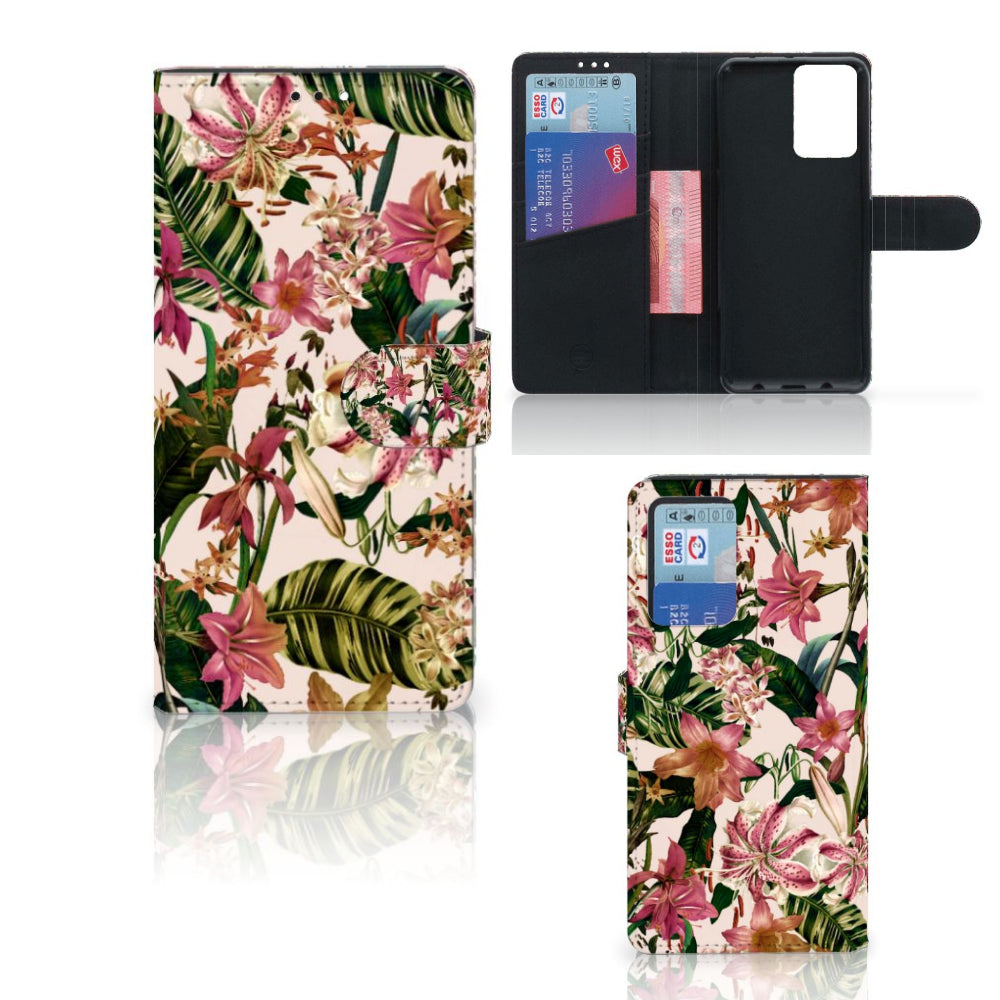 Xiaomi Redmi Note 10 Pro Hoesje Flowers