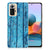 Xiaomi Redmi Note 10 Pro Bumper Hoesje Wood Blue B2C Telecom