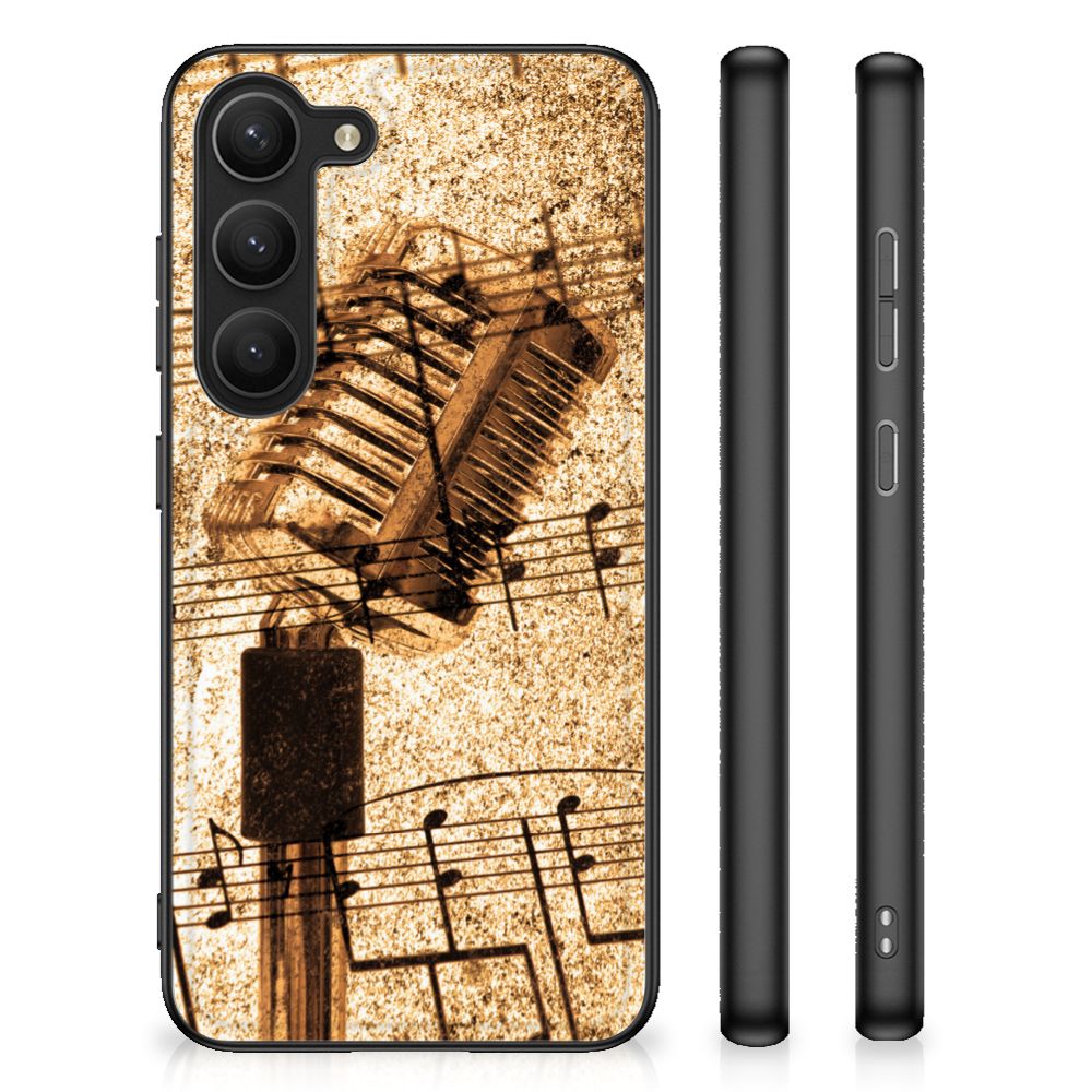 Samsung Galaxy S23 Silicone Back Case Bladmuziek B2C Telecom