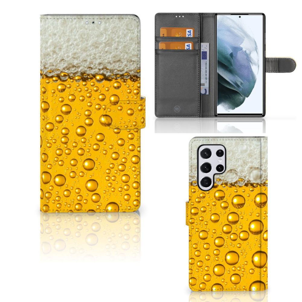 Samsung Galaxy S22 Ultra Book Cover Bier