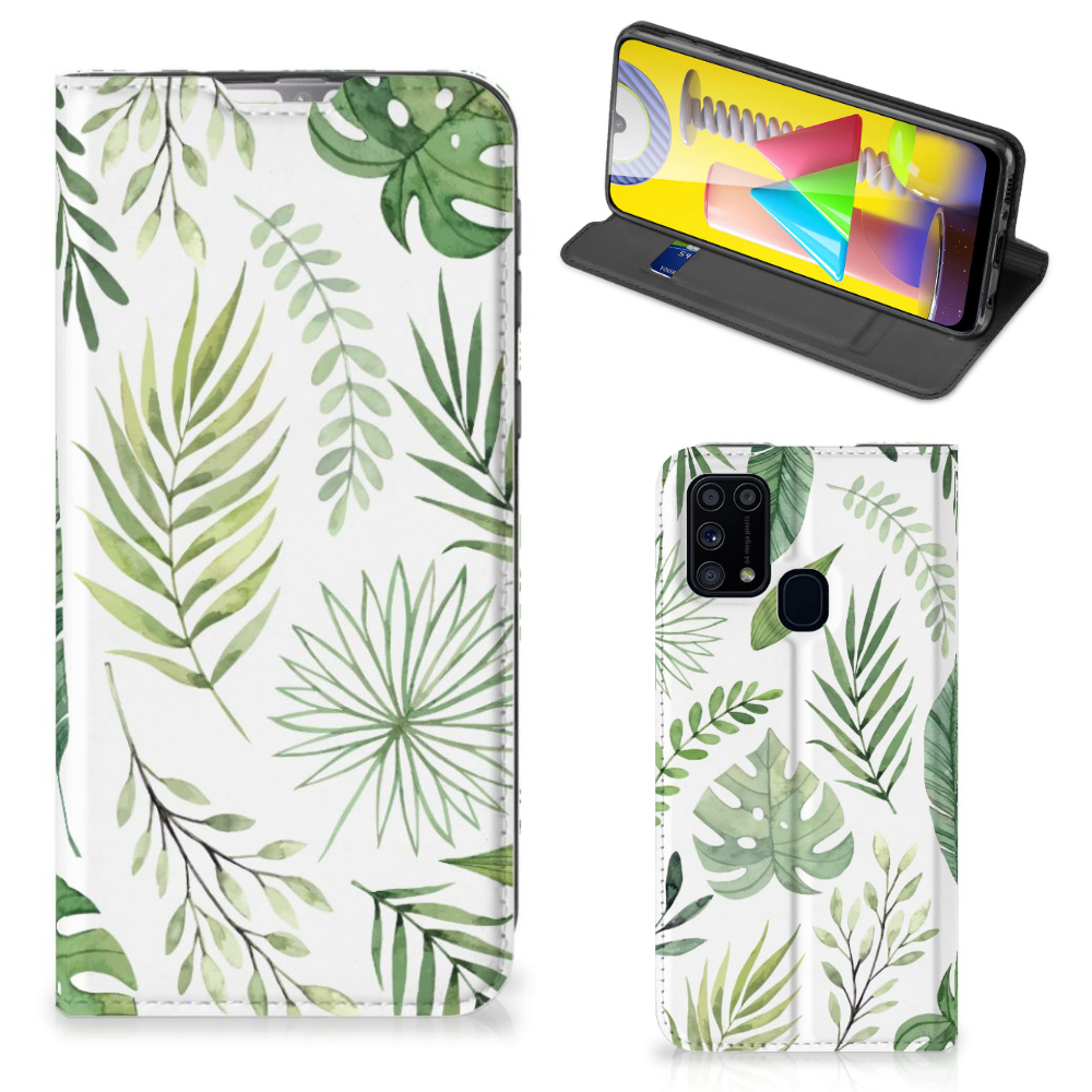 Samsung Galaxy M31 Smart Cover Leaves - B2C Telecom