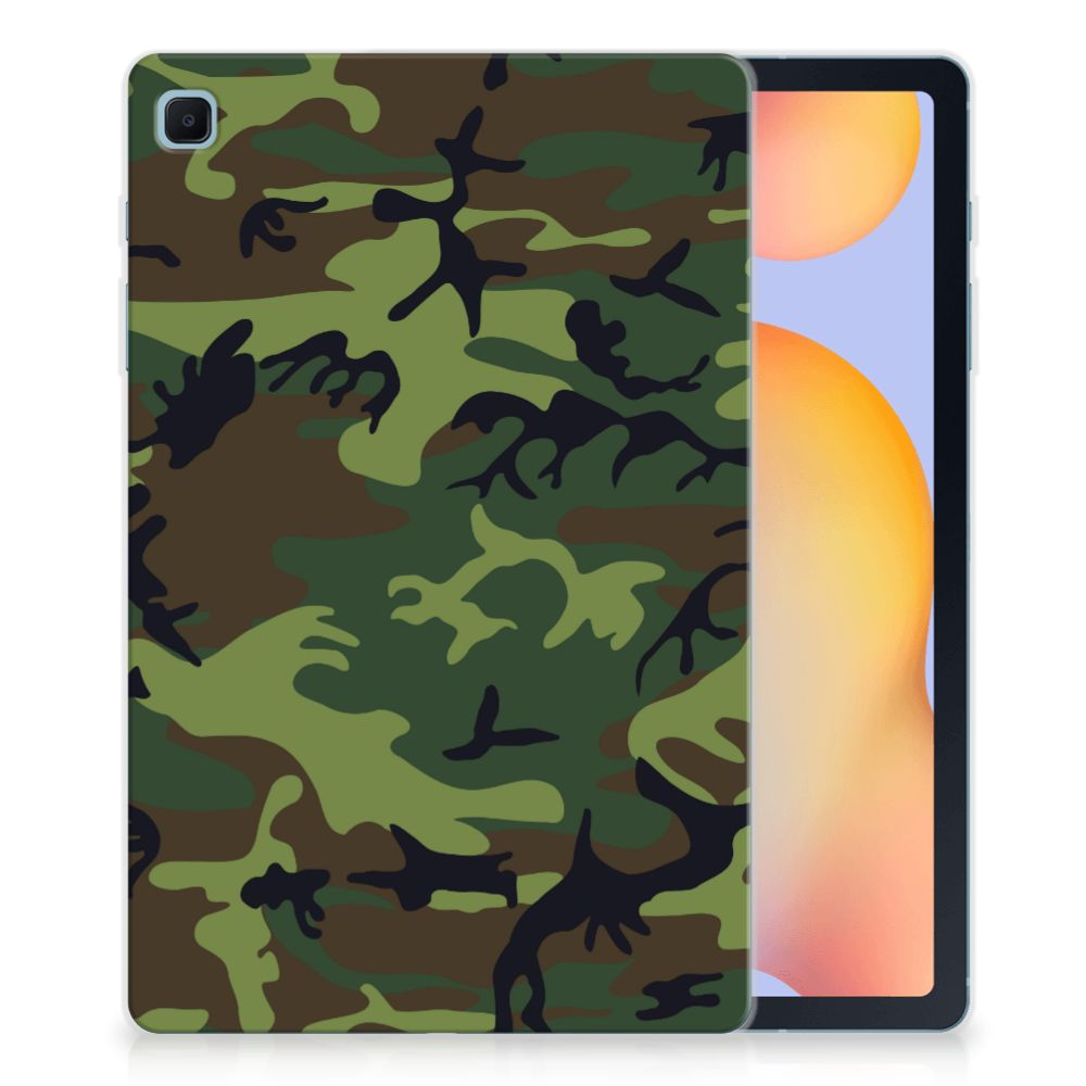 Samsung Galaxy Tab S6 Lite | S6 Lite (2022) Hippe Hoes Army Dark - B2C Telecom