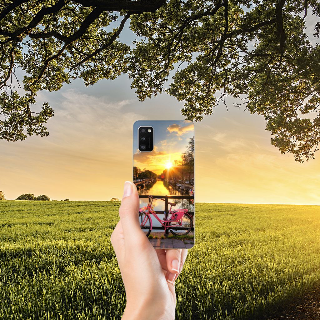Samsung Galaxy A41 Siliconen Back Cover Amsterdamse Grachten B2C Telecom