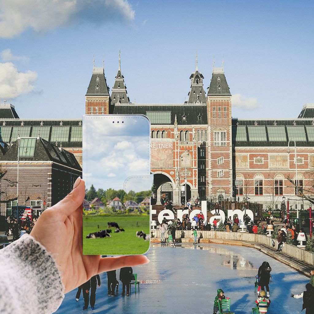 Samsung Galaxy A50 Telefoonhoesje met Pasjes Koeien