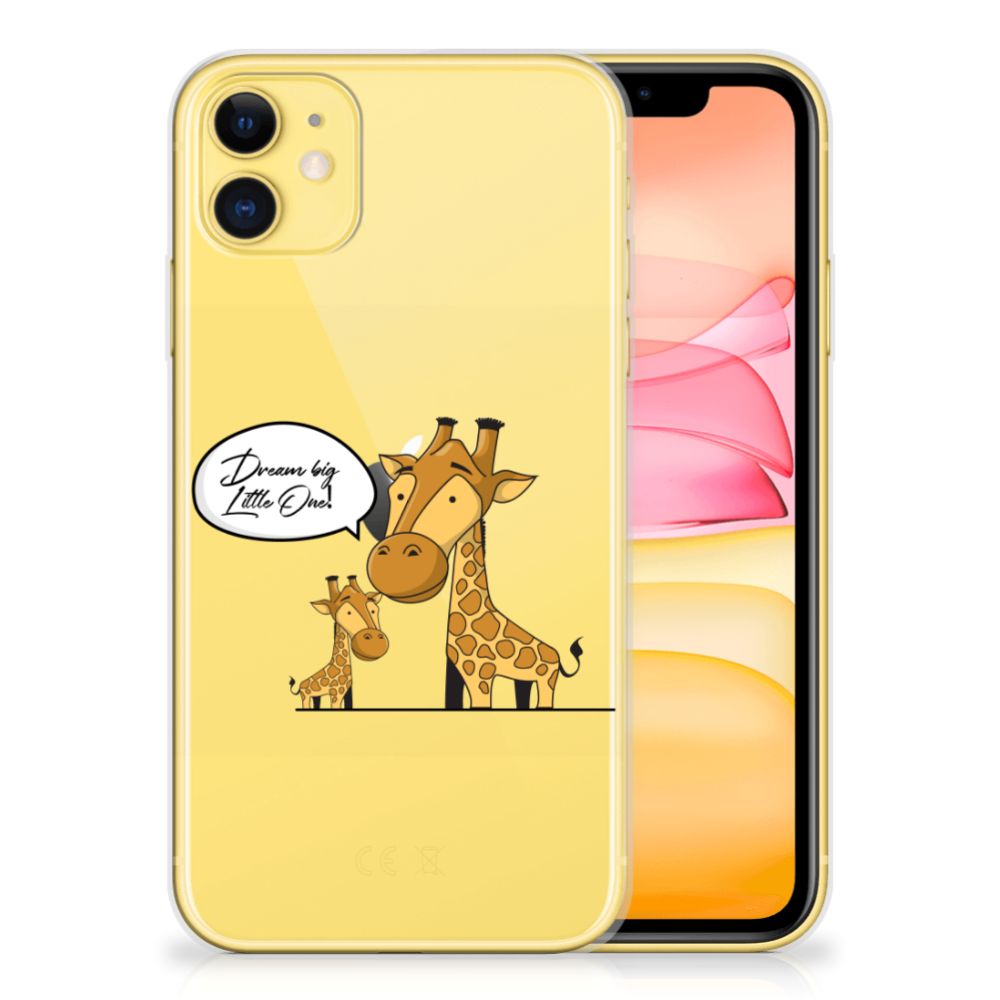 Apple iPhone 11 Telefoonhoesje met Naam Giraffe