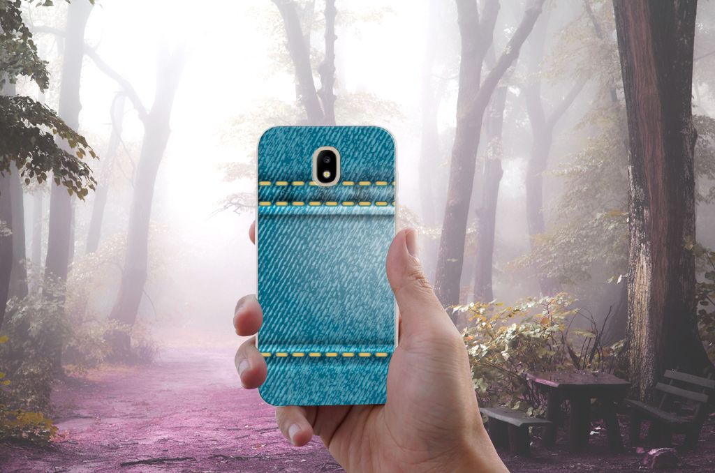 Samsung Galaxy J5 2017 Silicone Back Cover Jeans