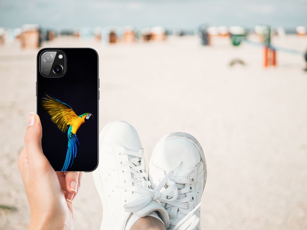 Apple iPhone 13 Dierenprint Telefoonhoesje Papegaai B2C Telecom