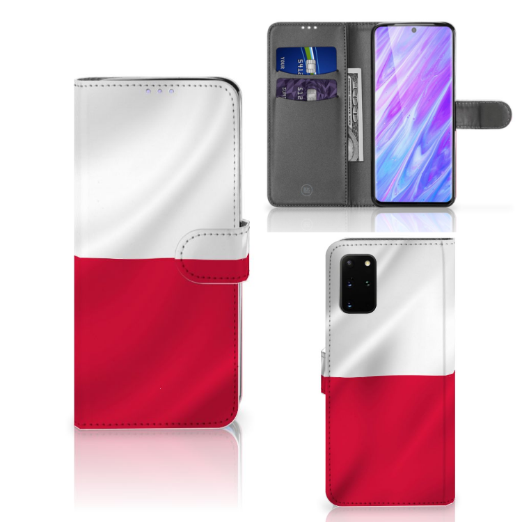 Samsung Galaxy S20 Plus Bookstyle Case Polen
