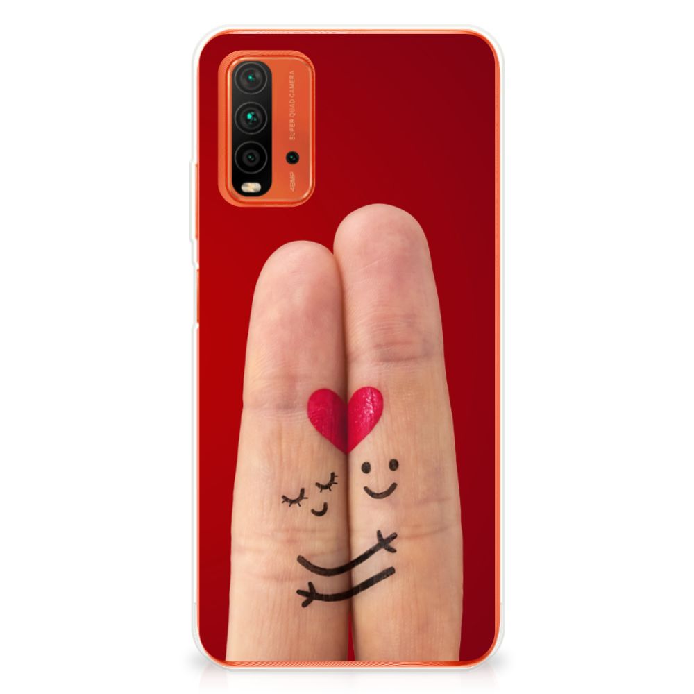 Xiaomi Poco M3 Silicone Back Cover Liefde - Origineel Romantisch Cadeau