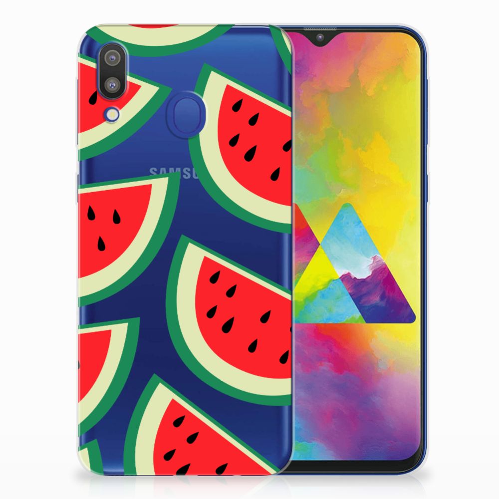 Samsung Galaxy M20 (Power) Siliconen Case Watermelons