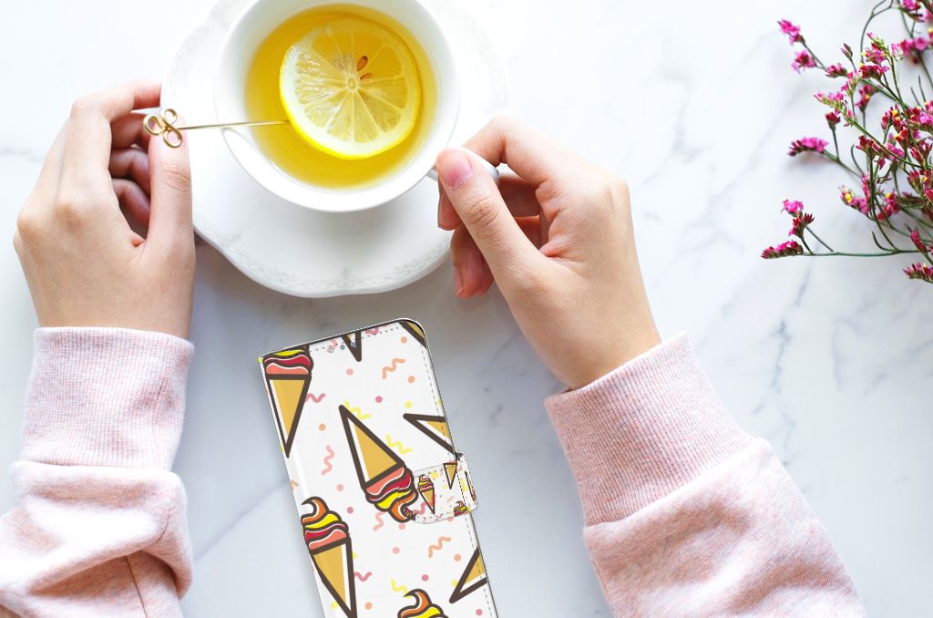 OPPO Reno4 Z Book Cover Icecream