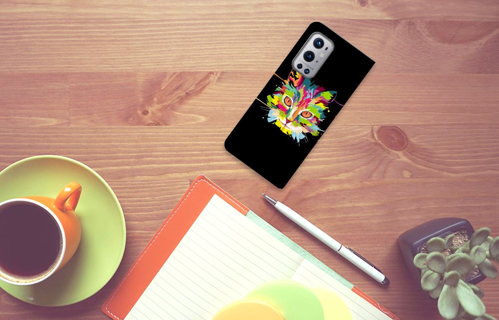 OnePlus 9 Pro Magnet Case Cat Color - B2C Telecom