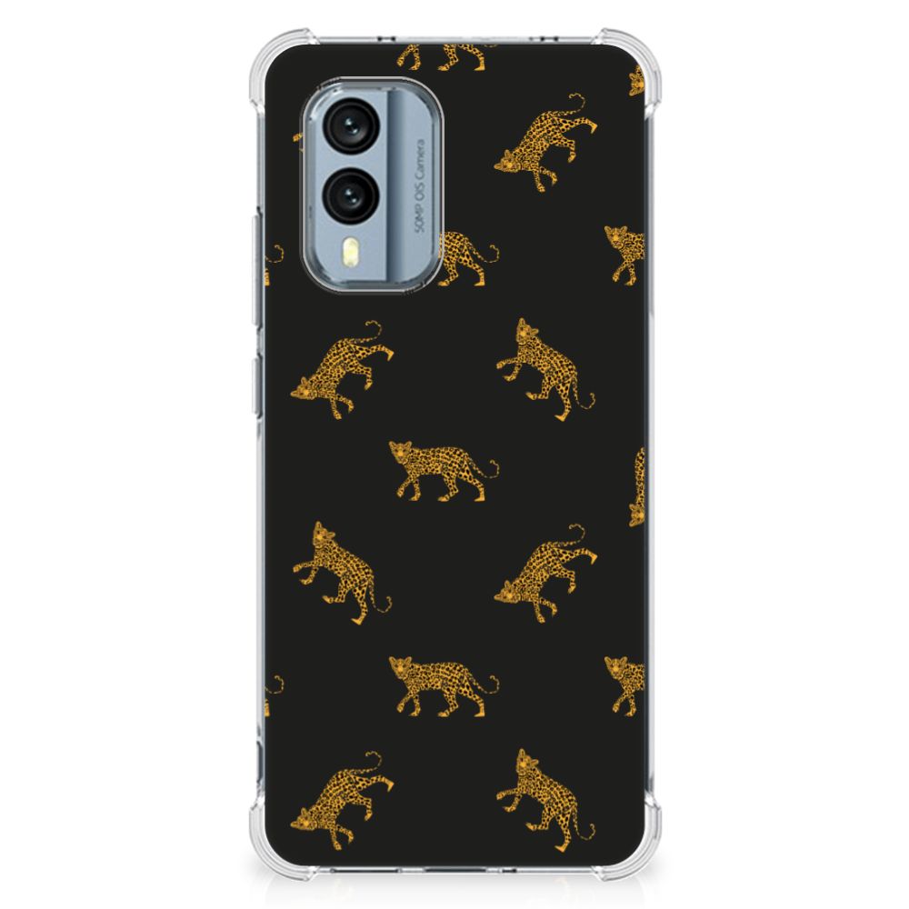 Case Anti-shock voor Nokia X30 Leopards B2C Telecom