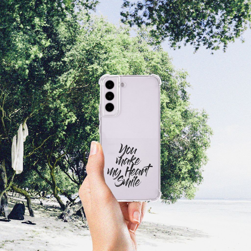 Samsung Galaxy S22 Plus Telefoonhoesje met tekst Heart Smile B2C Telecom