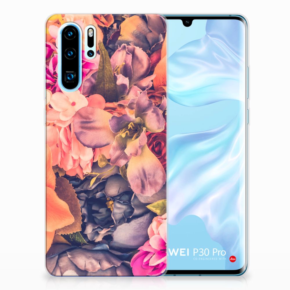 Huawei P30 Pro TPU Case Bosje Bloemen