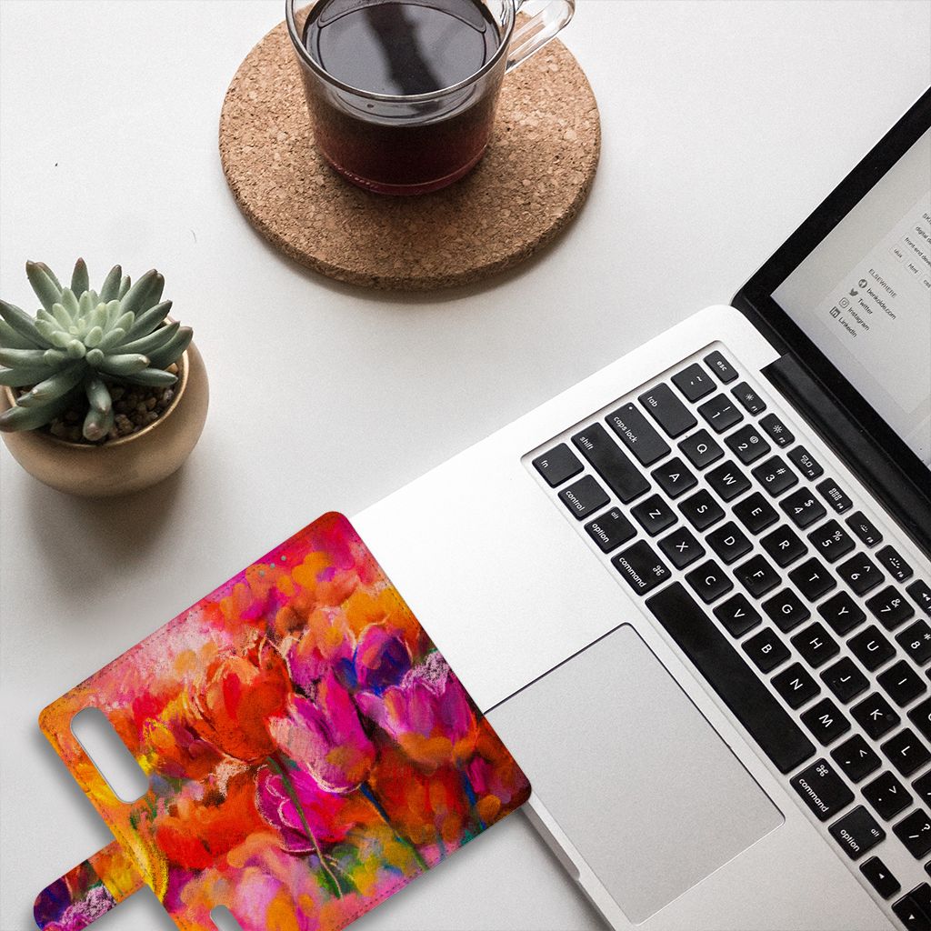 Hoesje OPPO Find X2 Pro Tulips