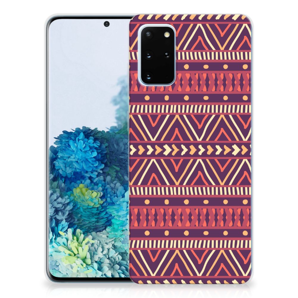 Samsung Galaxy S20 Plus TPU bumper Aztec Paars B2C Telecom