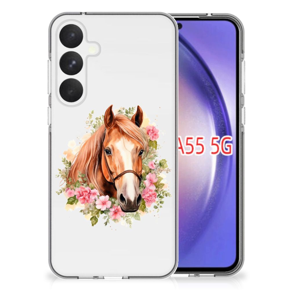 TPU Hoesje voor Samsung Galaxy A55 Paard