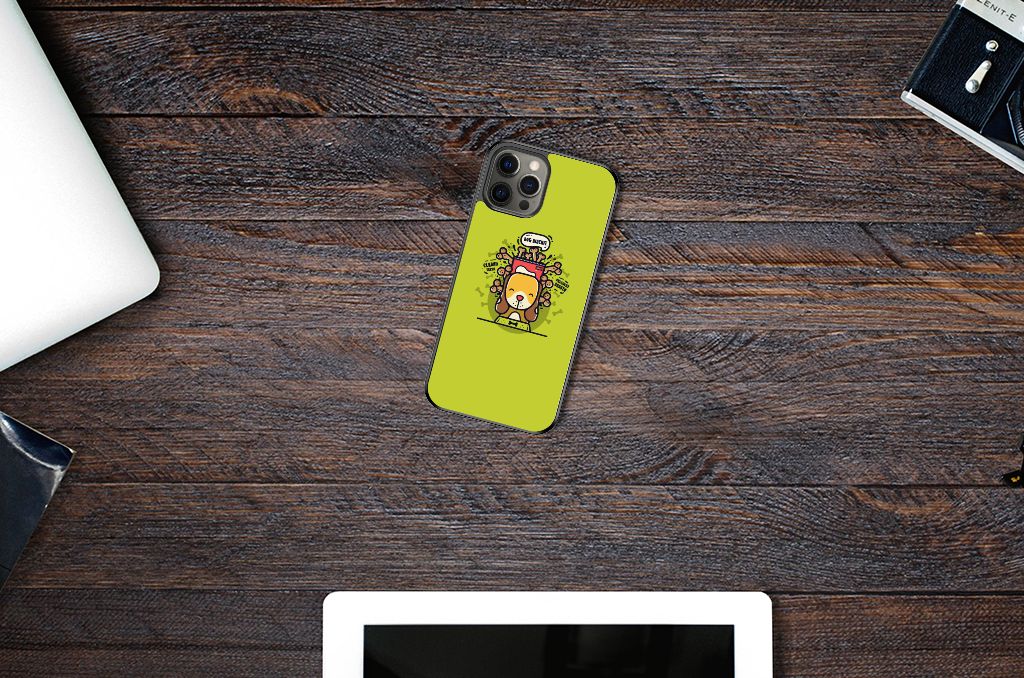 iPhone 12 Pro Max Bumper Hoesje Doggy Biscuit B2C Telecom