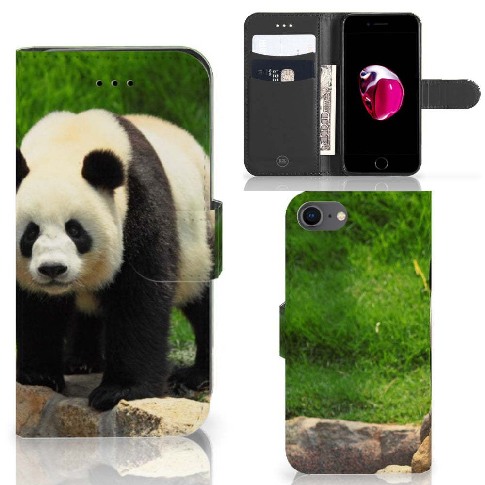 iPhone 7 | 8 | SE (2020) | SE (2022) Telefoonhoesje met Pasjes Panda