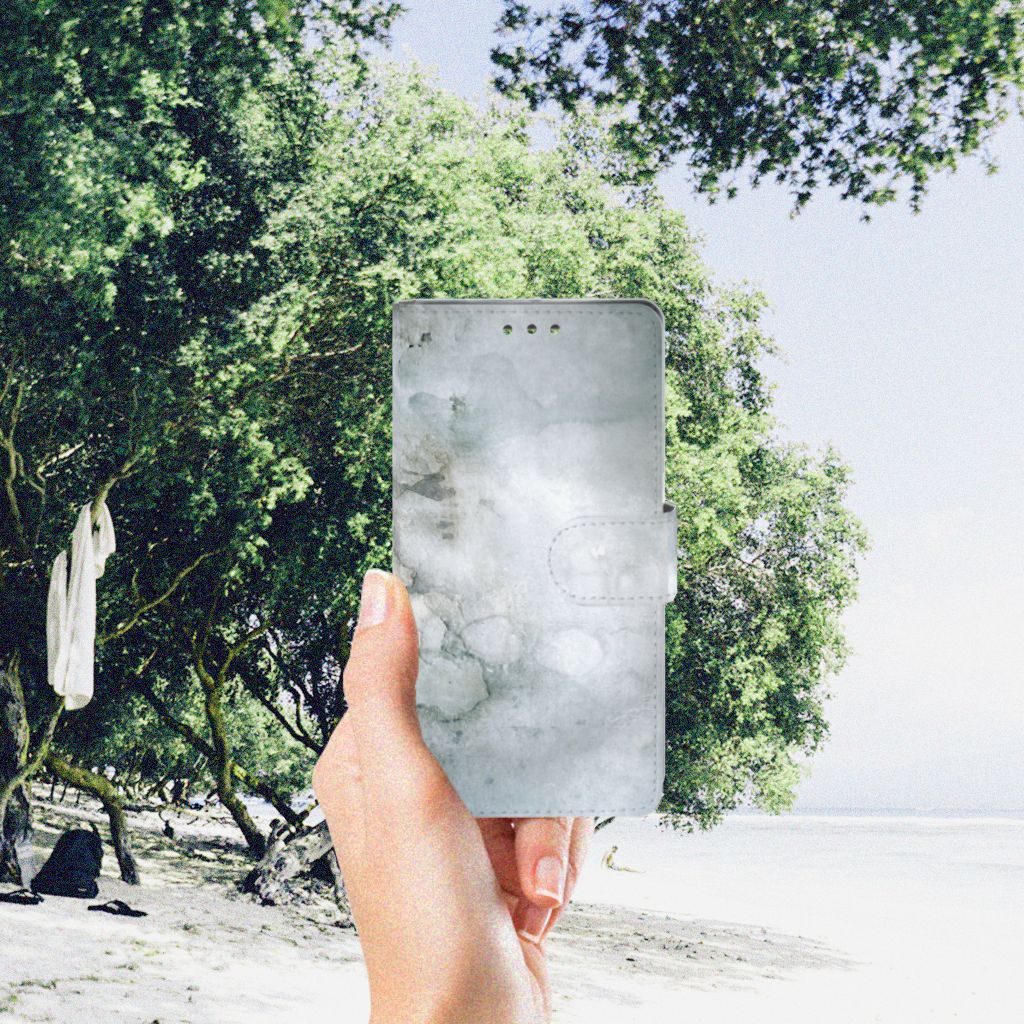 Hoesje Sony Xperia XZ1 Painting Grey