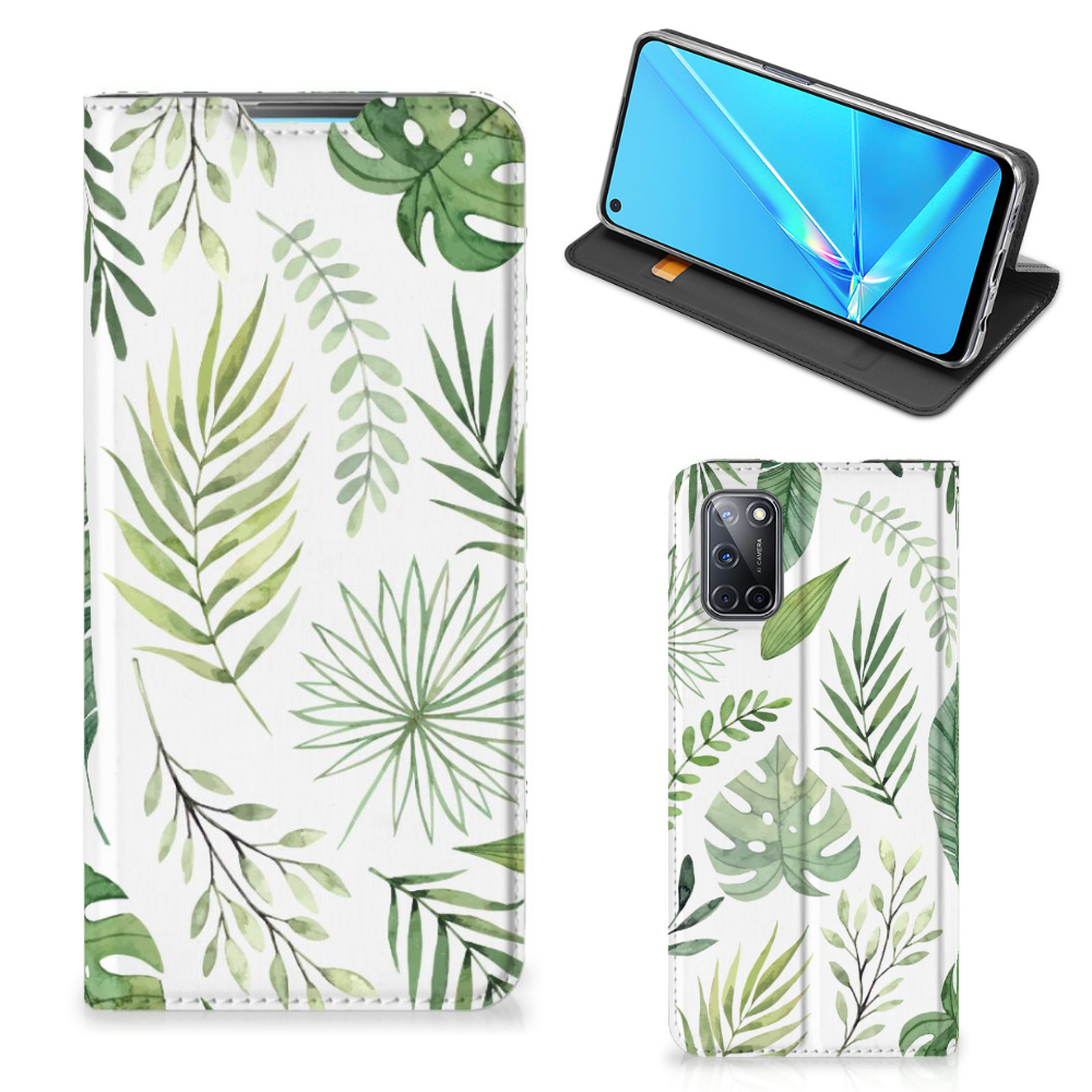 OPPO A52 | A72 Smart Cover Leaves - B2C Telecom