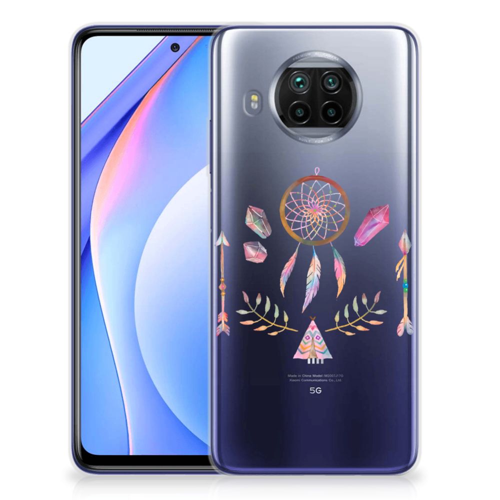 Xiaomi Mi 10T Lite Telefoonhoesje met Naam Boho Dreamcatcher B2C Telecom