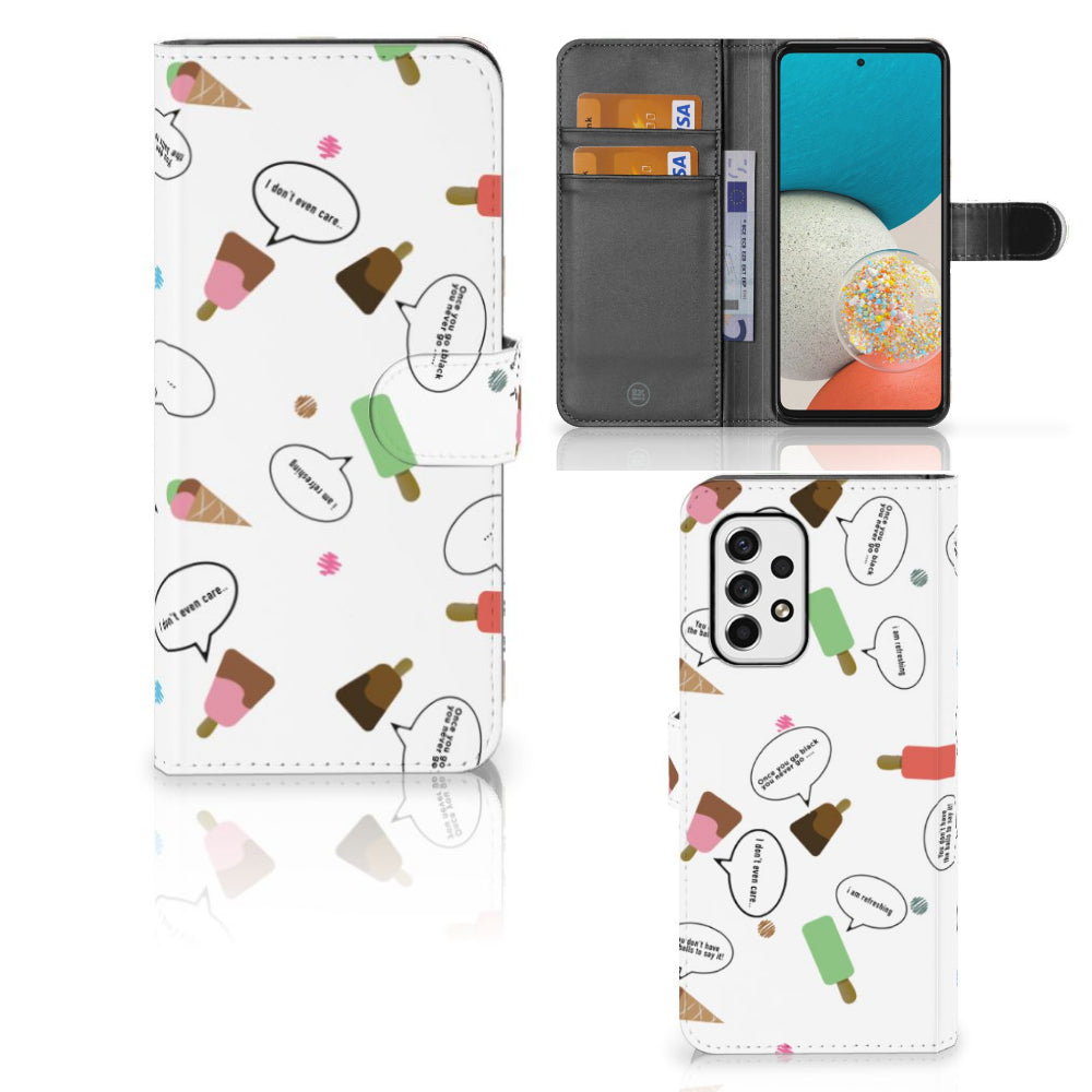 Samsung Galaxy A53 Book Cover IJsjes