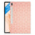 Samsung Galaxy Tab S7FE Hippe Hoes Pattern Orange - B2C Telecom