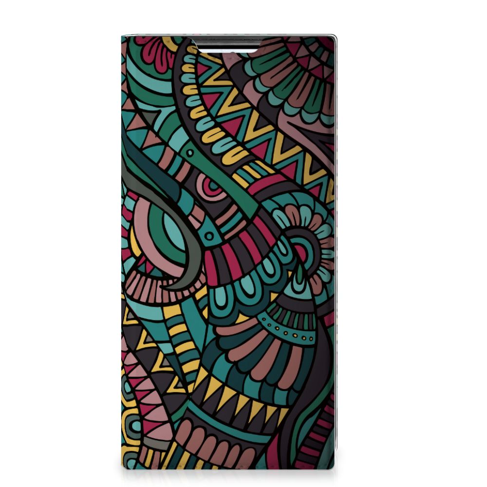 Samsung Galaxy S22 Ultra Hoesje met Magneet Aztec - B2C Telecom