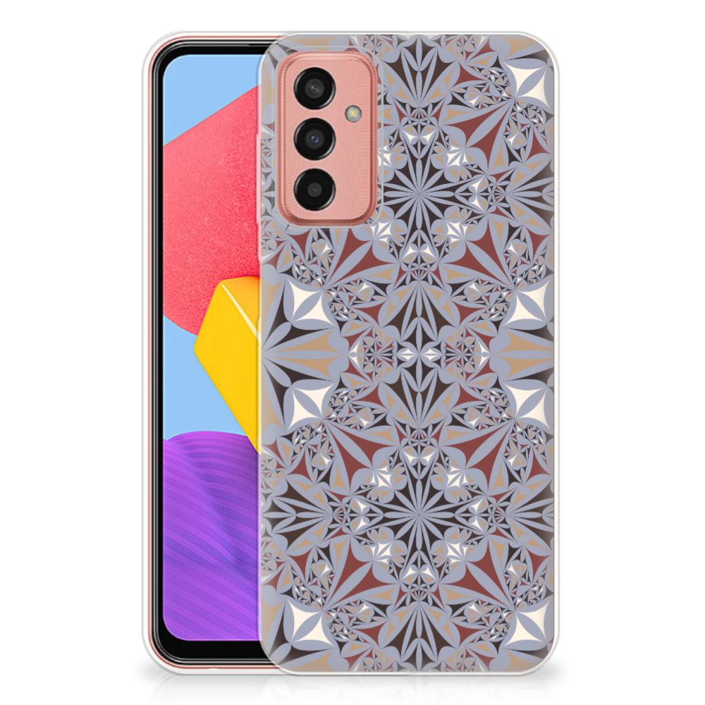 Samsung Galaxy M13 | M23 TPU Siliconen Hoesje Flower Tiles