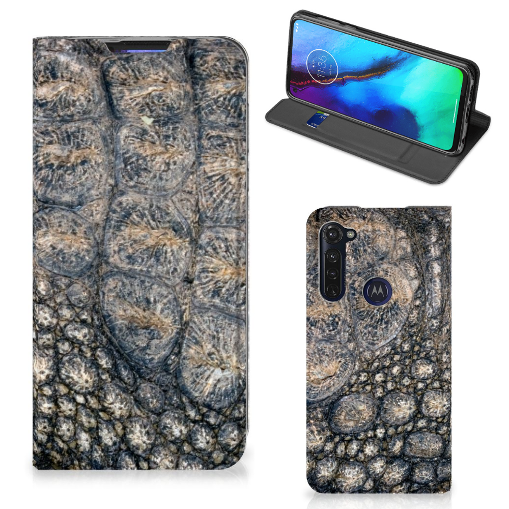 Motorola Moto G Pro Hoesje maken Krokodillenprint - B2C Telecom
