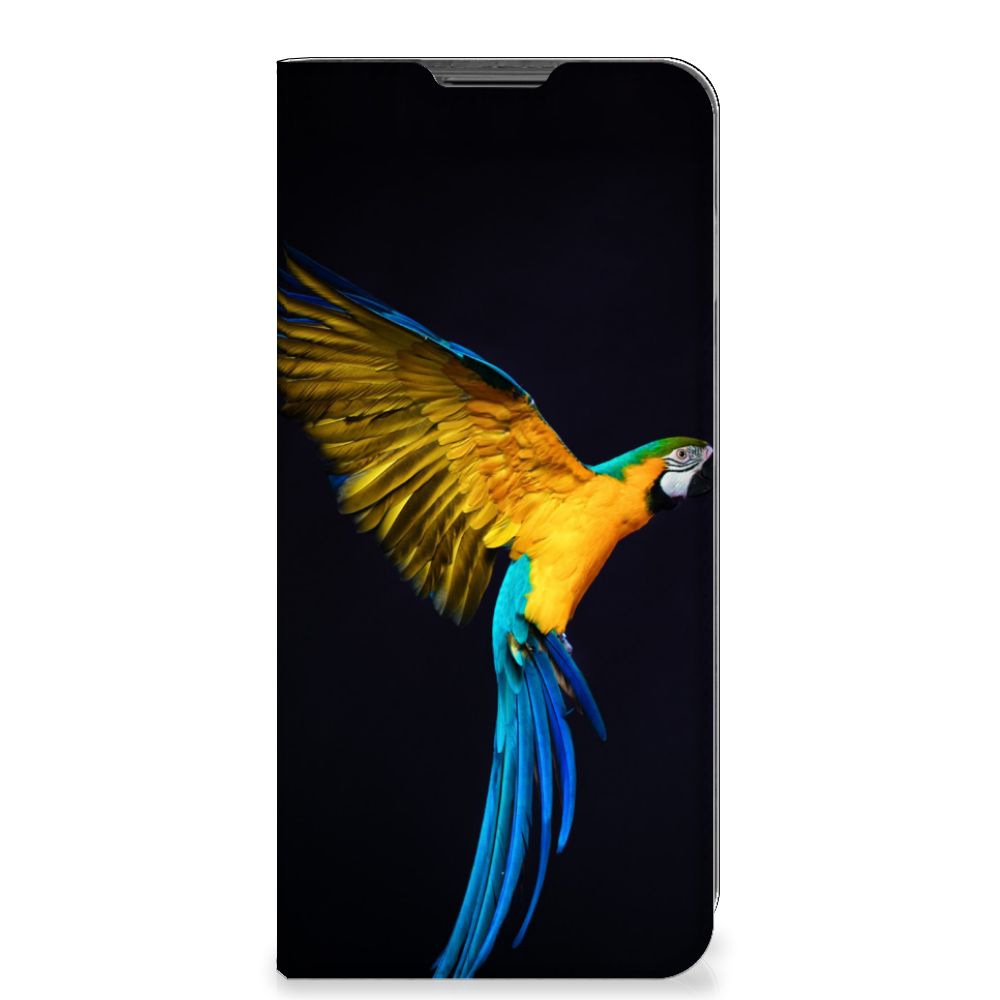 Motorola Moto G22 Hoesje maken Papegaai - B2C Telecom
