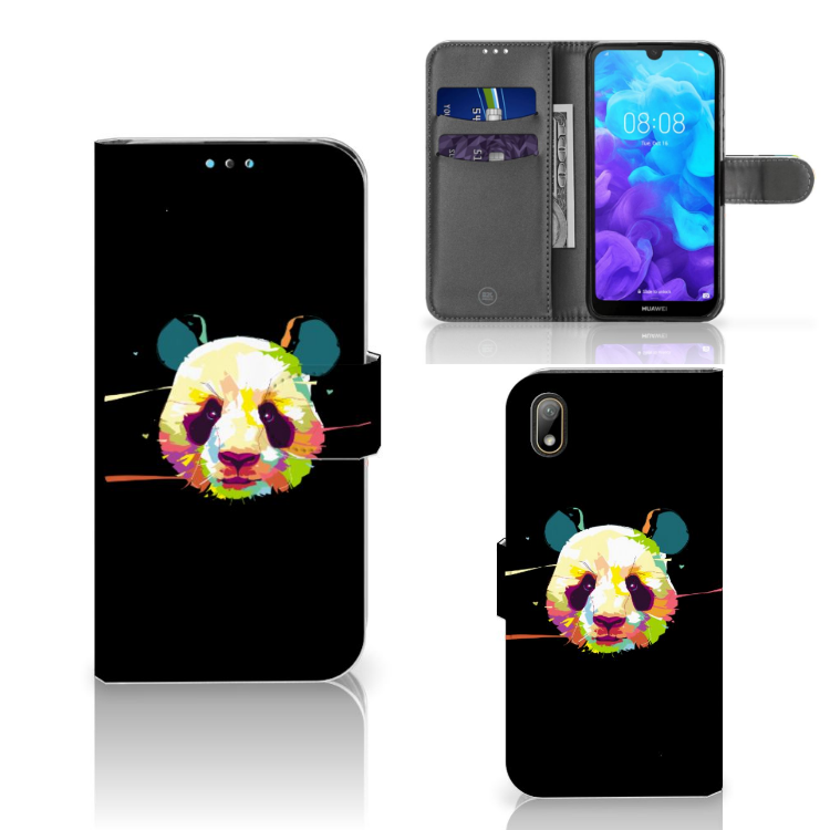 Huawei Y5 (2019) Leuk Hoesje Panda Color