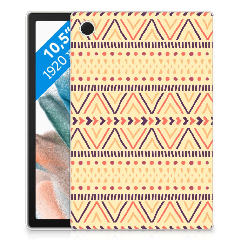 Samsung Galaxy Tab A8 2021/2022 Hippe Hoes Aztec Yellow
