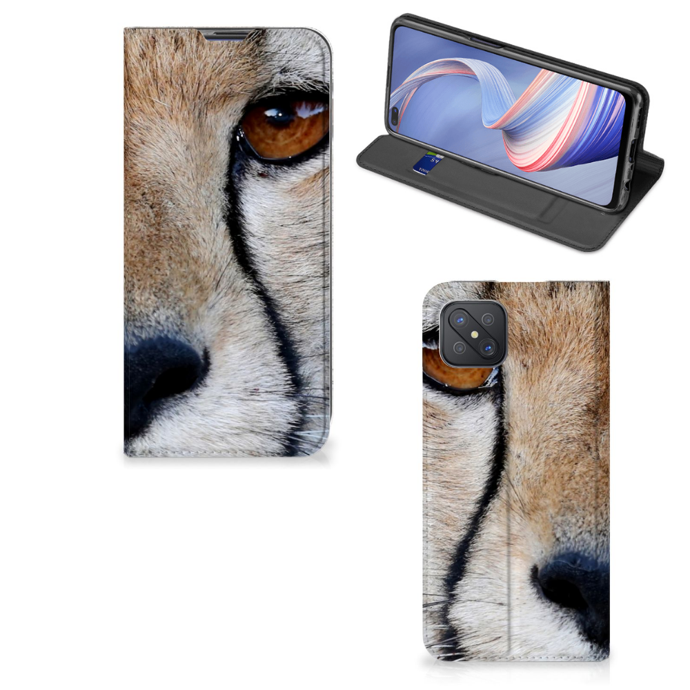 OPPO Reno4 Z 5G Hoesje maken Cheetah - B2C Telecom