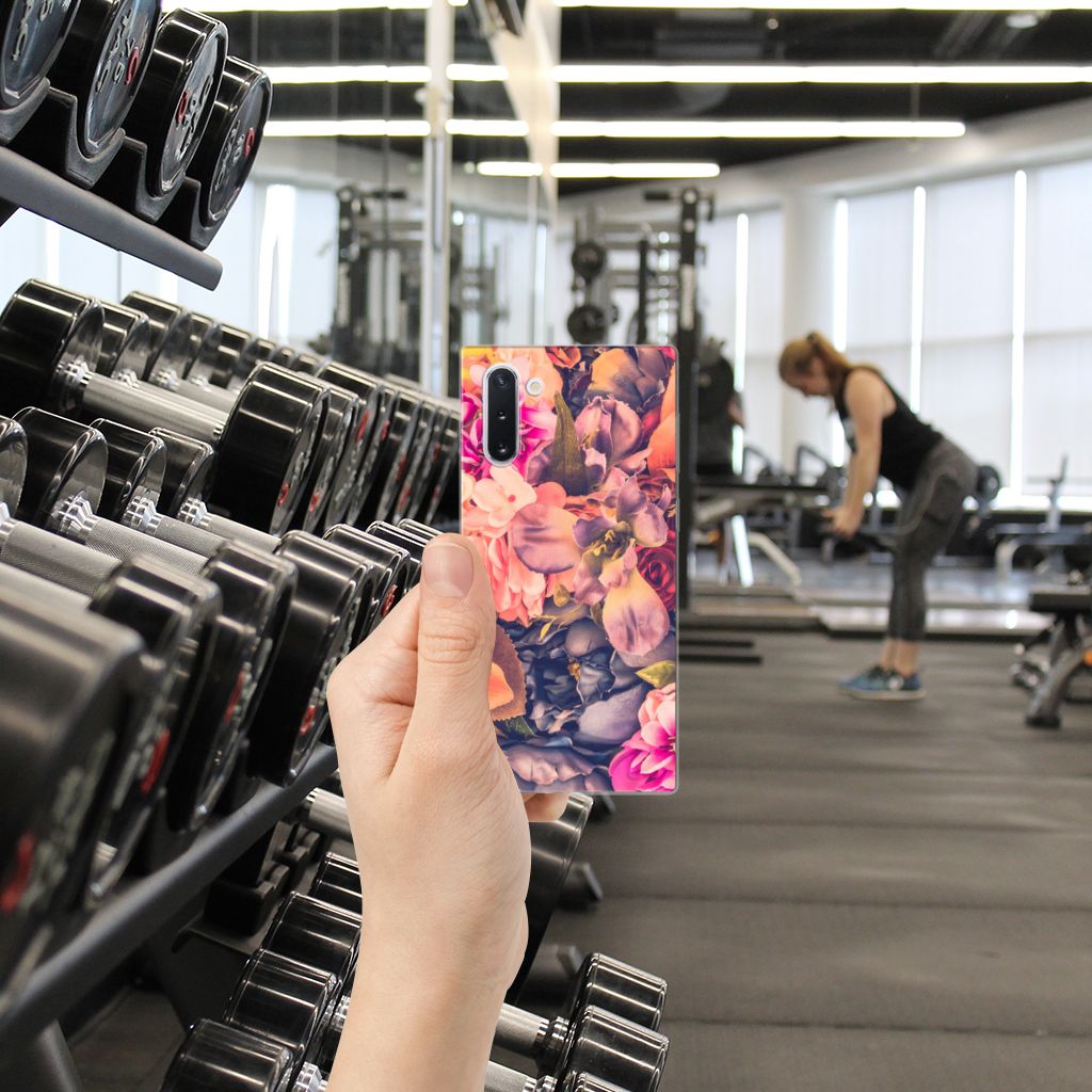 Samsung Galaxy Note 10 TPU Case Bosje Bloemen
