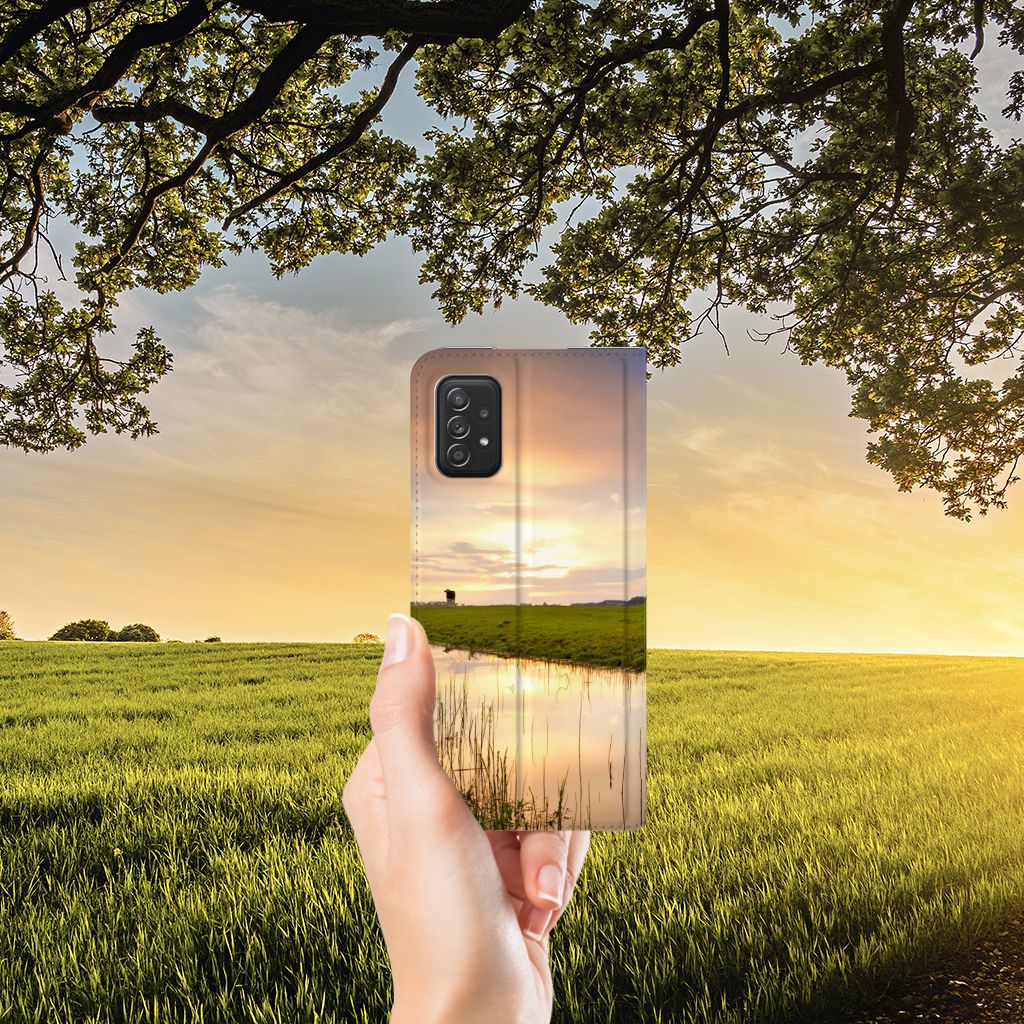 Samsung Galaxy A03s Hoesje maken Koe - B2C Telecom