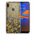 Motorola Moto E6 Plus TPU Case Gouden Bloemen